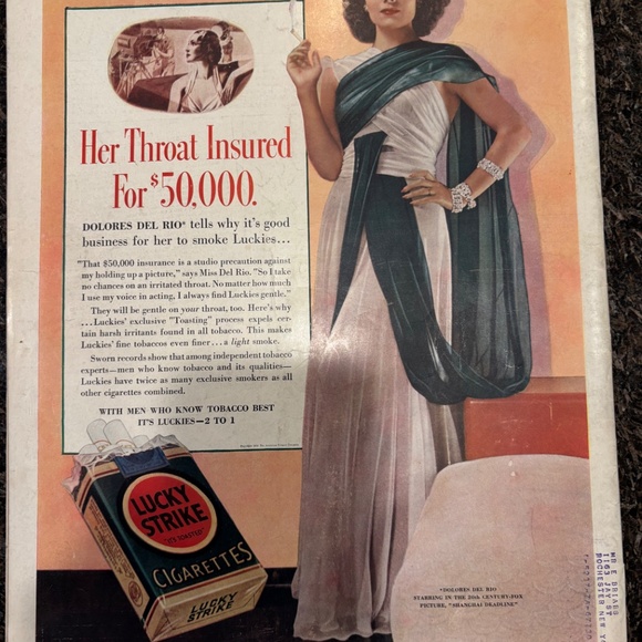 1938 Life Magazine - Gary Cooper - Picture 2 of 2